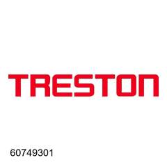 Treston 60749301. Schubladenblock 45/66-1, 450x520x800 mm, Schubladen: 6x100 mm, mit Rollen, RAL 7035 grau, ESD