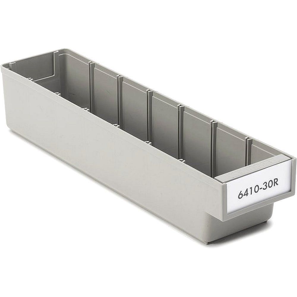 Treston 6410-30R. Kennoset shelf bin 94x400x80 Grey