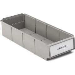 Treston 6416-30R. Kennoset shelf bin 160x400x85 Grey