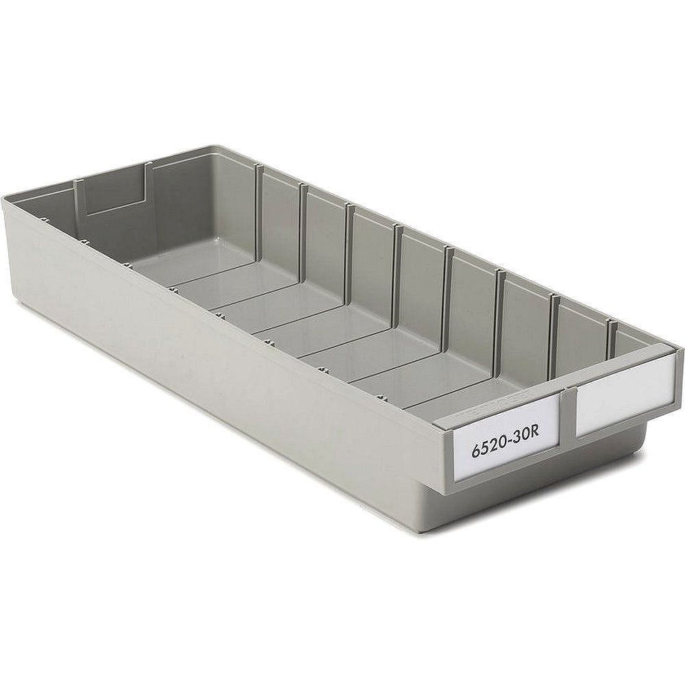 Treston 6520-30R. Kennoset shelf bin 186x500x80 Grey