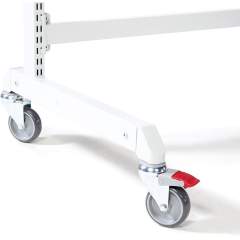 Treston 834734-00. Rollensatz für Arbeitstisch/Wagen, Durchmesser: 100 mm