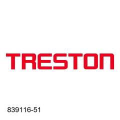 Treston 839116-51. Waschkorb, 380x302x110 mm, Tragfähigkeit 20 kg