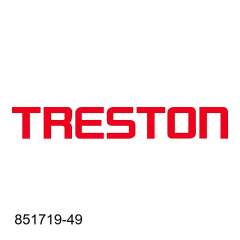 Treston 851719-49. Rahmengestell, offen TxH 500x2000 mm