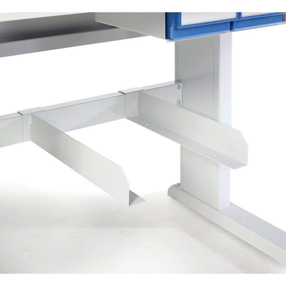 Treston 860551-49. Halter für PC/Drucker für Untertisch-Montage, 150x500x85 mm