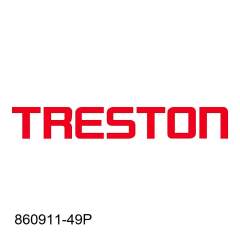 Treston 860911-49P. Zusätzliche gebogene Aufhängeleiste 770x54 mm, ESD
