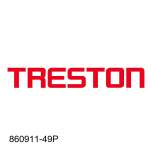 Treston 860911-49P. Extension for curved bin rail ESD 770x54 with arm