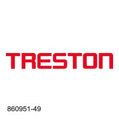 Treston 860951-49. Lochplatte M500, BxH 470x300 mm, RAL 7035 grau, ESD
