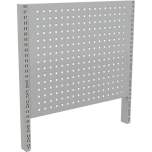 Treston 861526-49. Perforated back panel M1500 Grey ESD