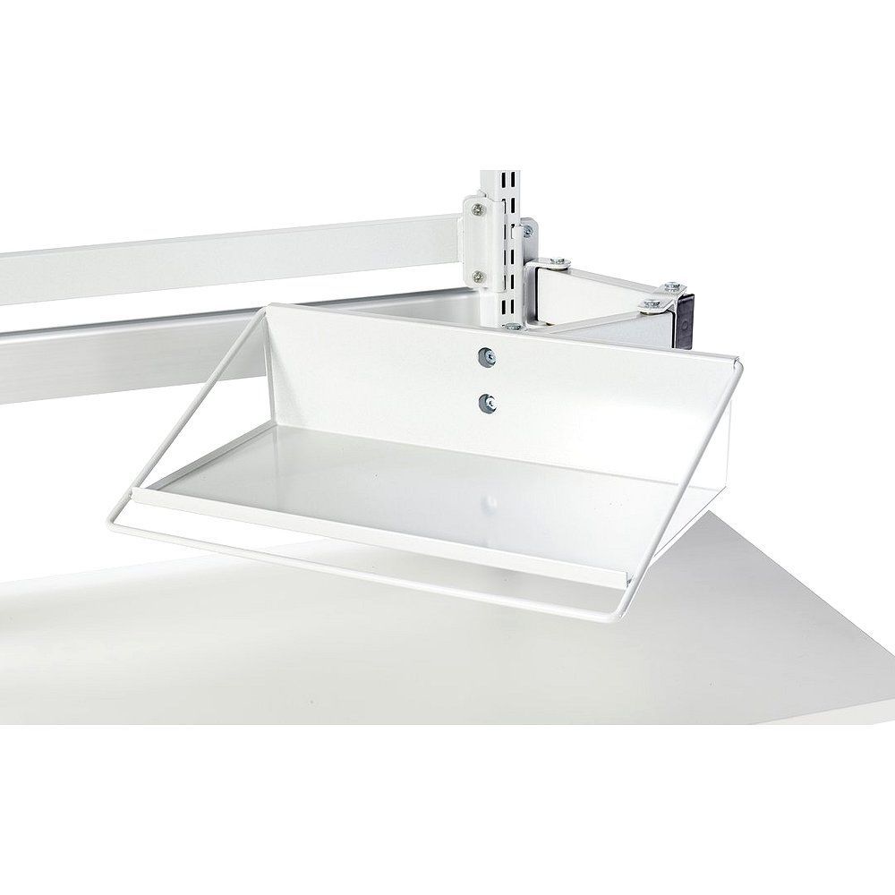 Treston 92849002P. Geräteablage mit Doppelgelenkarm, 500x250x125 mm, ESD, Tragkraft 15 kg
