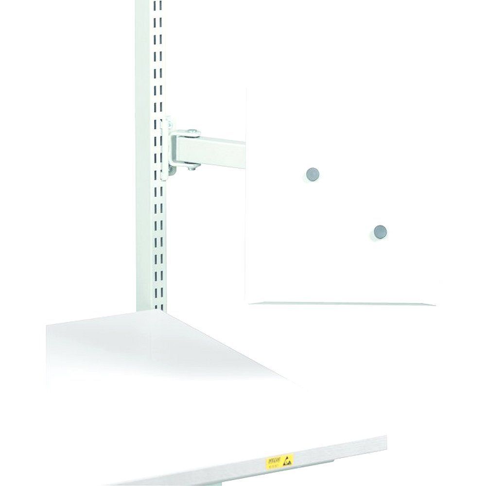 Treston 92849008P. Dokumentenhalter A4 mit Doppelgelenkarm, 290x330 mm, ESD, Tragkraft 5 kg