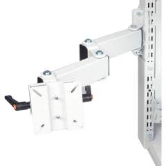 Treston 93049002P. LCD-Monitorhalter mit Doppelgelenkarm 60 mm, schwenkbar, ESD, Tragfähigkeit 15 kg