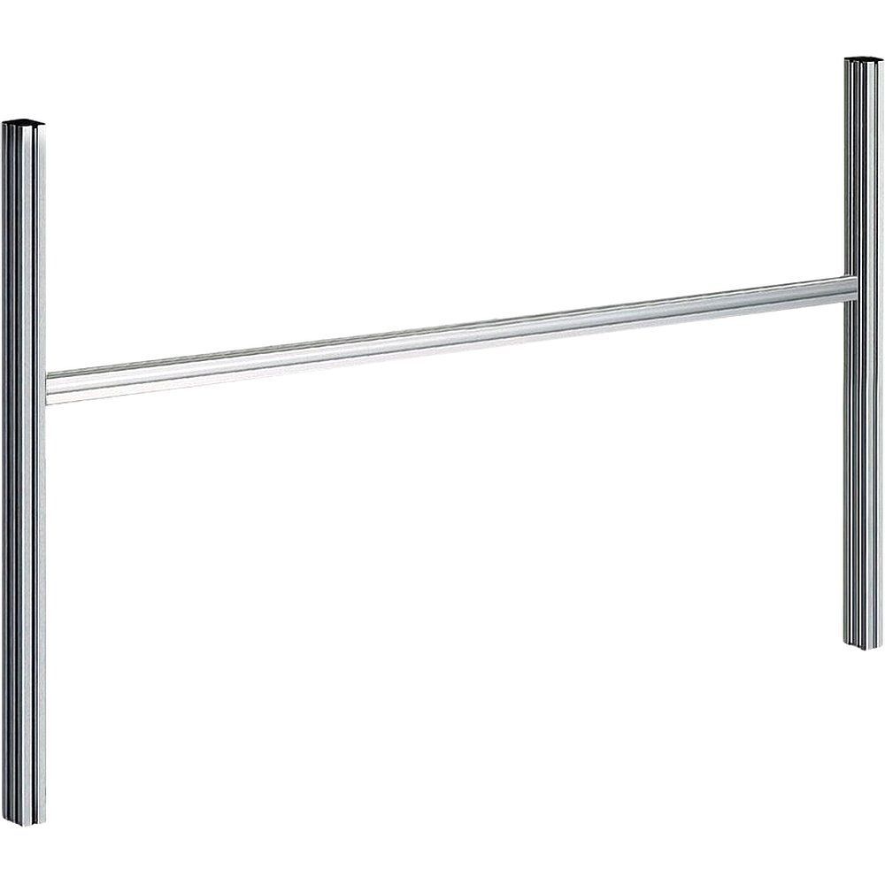 Treston AL2X180W. Aufbauprofil-Set AL2X180W, BxH 1789x900 mm, ESD, inkl. 2 aufrechten und 1 waagerechten Profil mit 3x Kabelbefestigung (CC8) max. Tragfähigkeit 100 kg