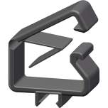 Treston CC5. Cable clip set for upright tube