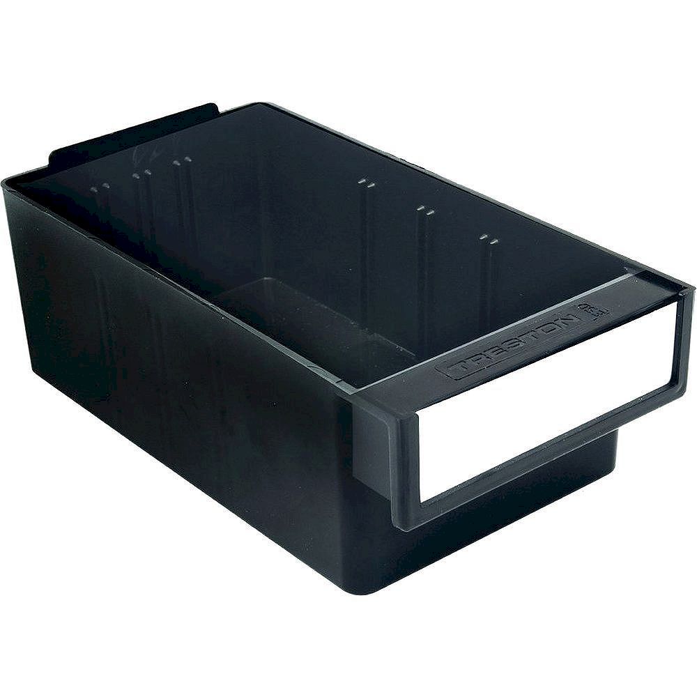 Treston L-64-4ESD. ESD-Einzelschublade, 92x170x62 mm, schwarz