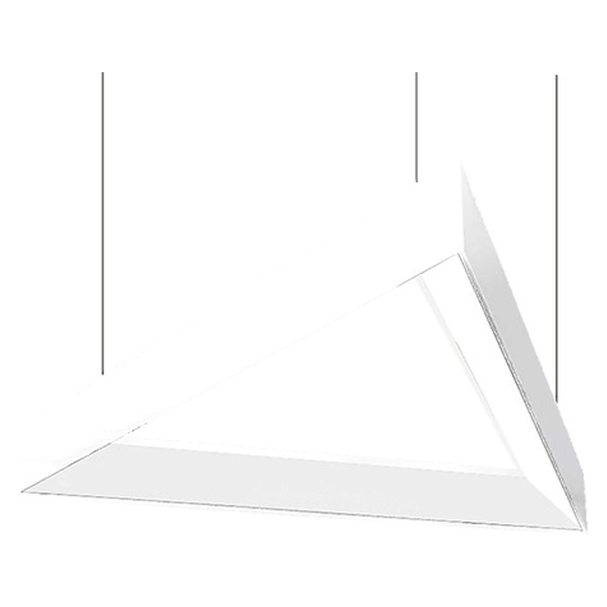 Glamox TRIANGLE-P1300 decorative luminaire, 7000 lm, 4000 K, switchable