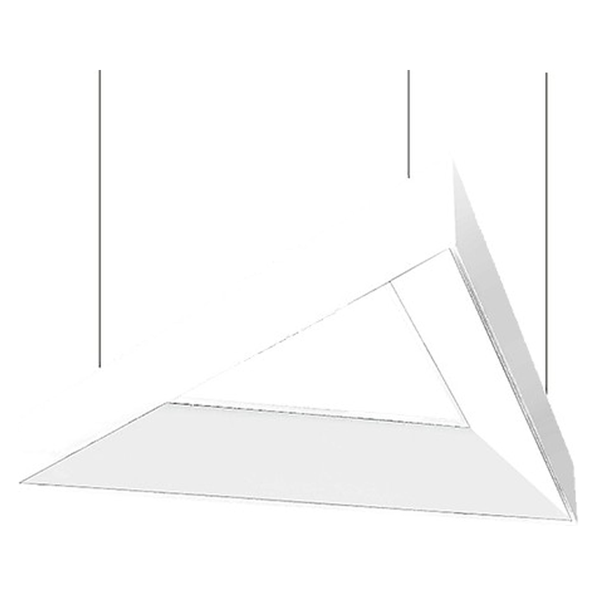 Glamox TRIANGLE-P650 Dekorationsleuchte, 3500 lm, 4000 K, schaltbar
