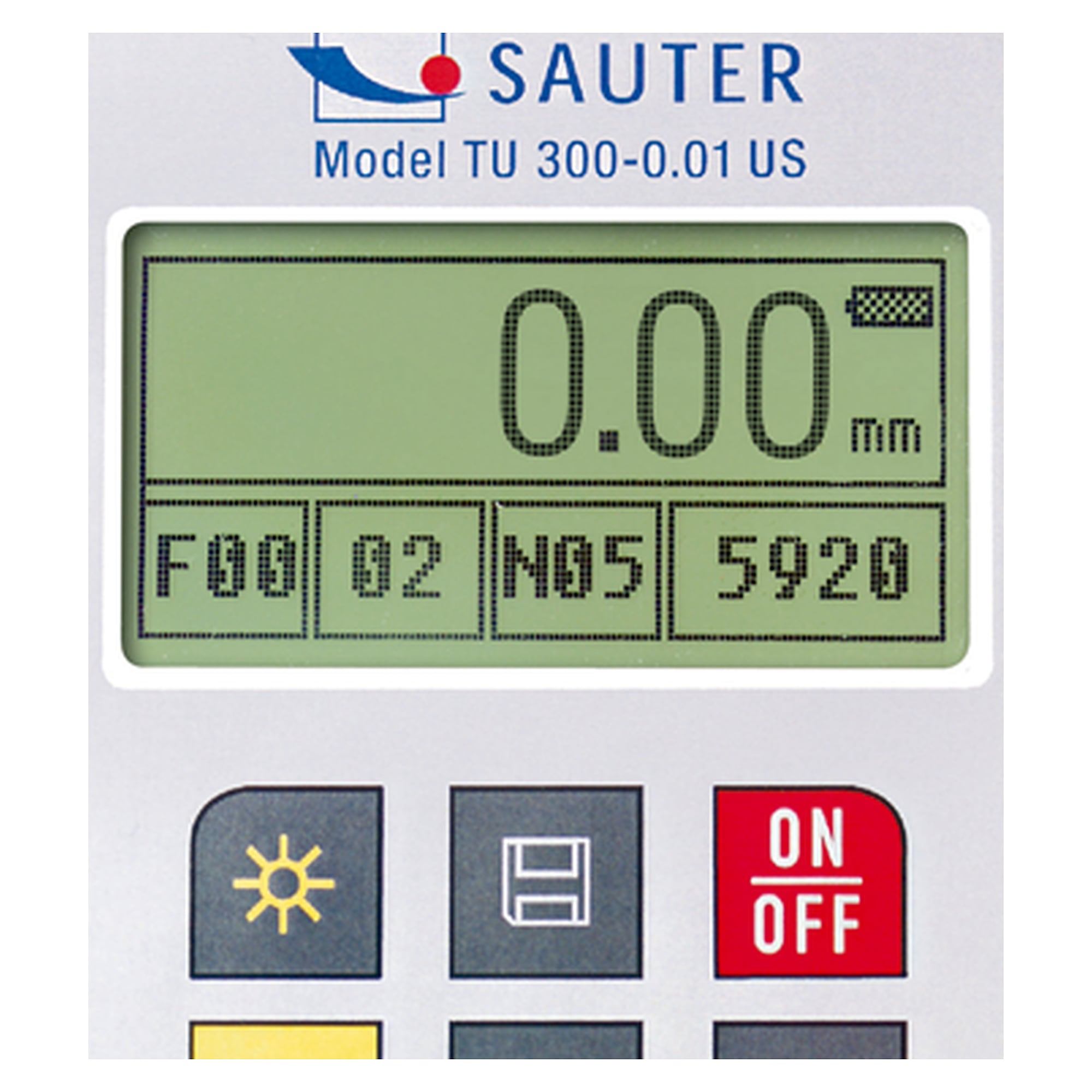 Ultraschall-Materialdickenmessgerät - SAUTER TU 80-0.01US