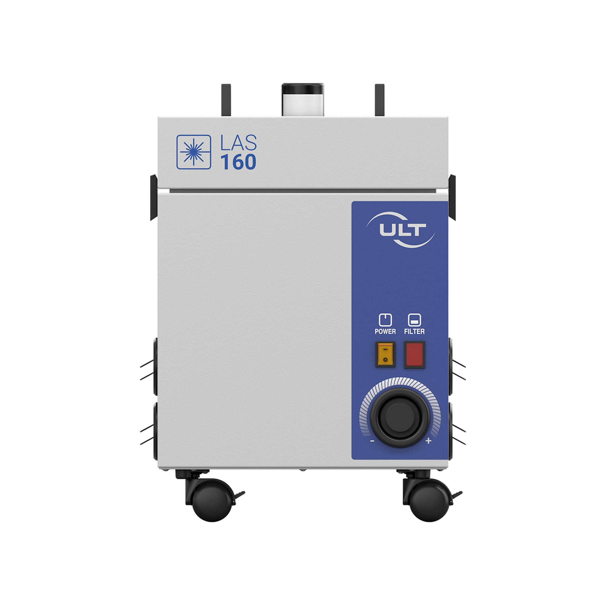 Absauggerät für Laserrauch, 80 m³/h bei 1.900 Pa, 4-stufige Filterung bis H13 - ULT LAS 160 MD.11 SK