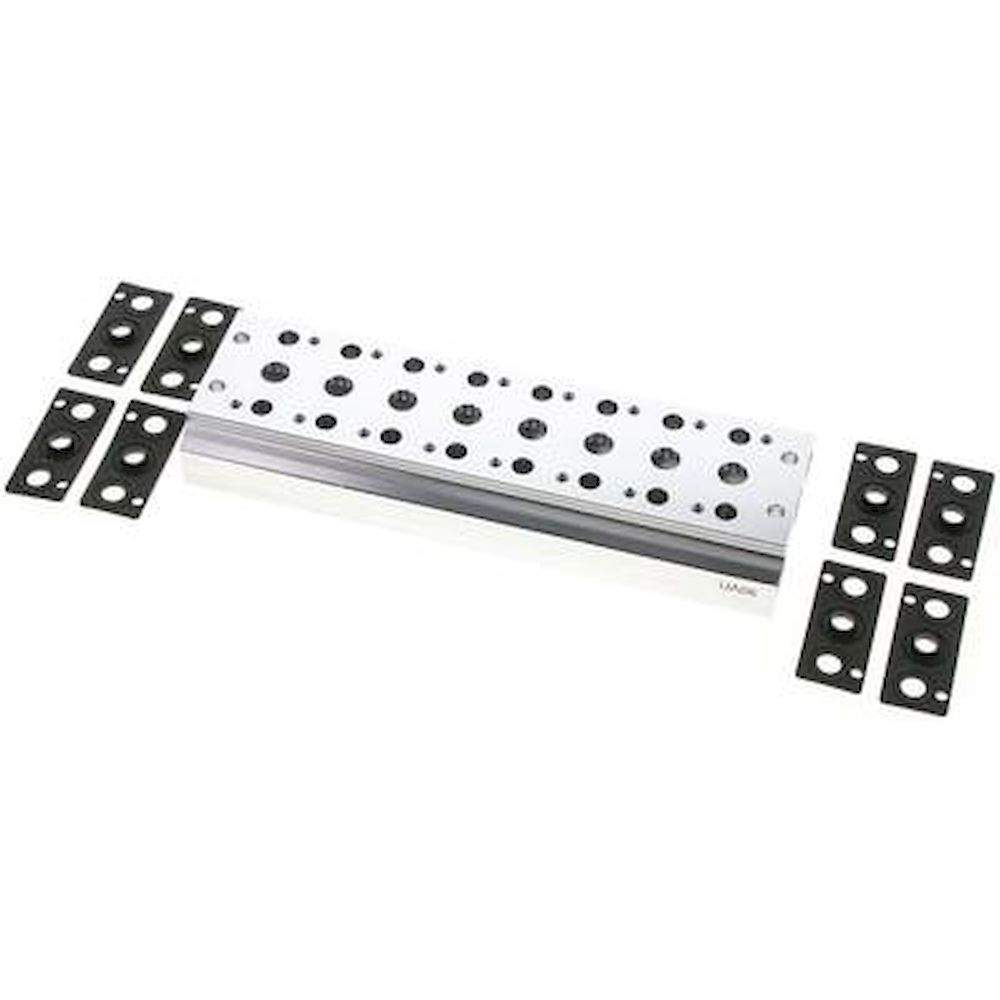 E.MC V 51-8. Mehrfachanschlussplatte (8-fach) für 5/2-Wege & 5/3-Wege Ventile