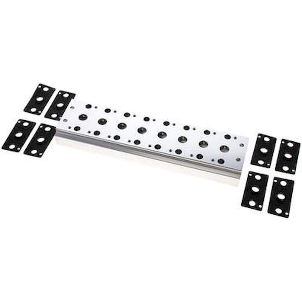 E.MC V 52-8. Mehrfachanschlussplatte (8-fach) für 5/2-Wege & 5/3-Wege Ventile