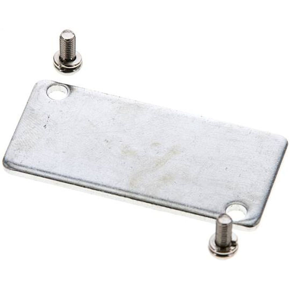 E.MC V 52-BP. Blindplatte für Reihenleiste V 52