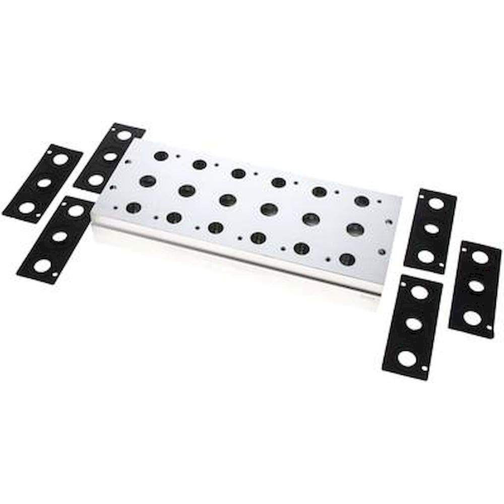 E.MC V 54-6. Mehrfachanschlussplatte (6-fach) für 5/2-Wege & 5/3-Wege Ventile