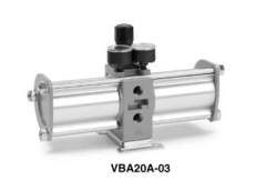 SMC 56-VBA20A-03. 56-VBA2#A,4#A, Druckverstärker, ATEX Kategorie 3
