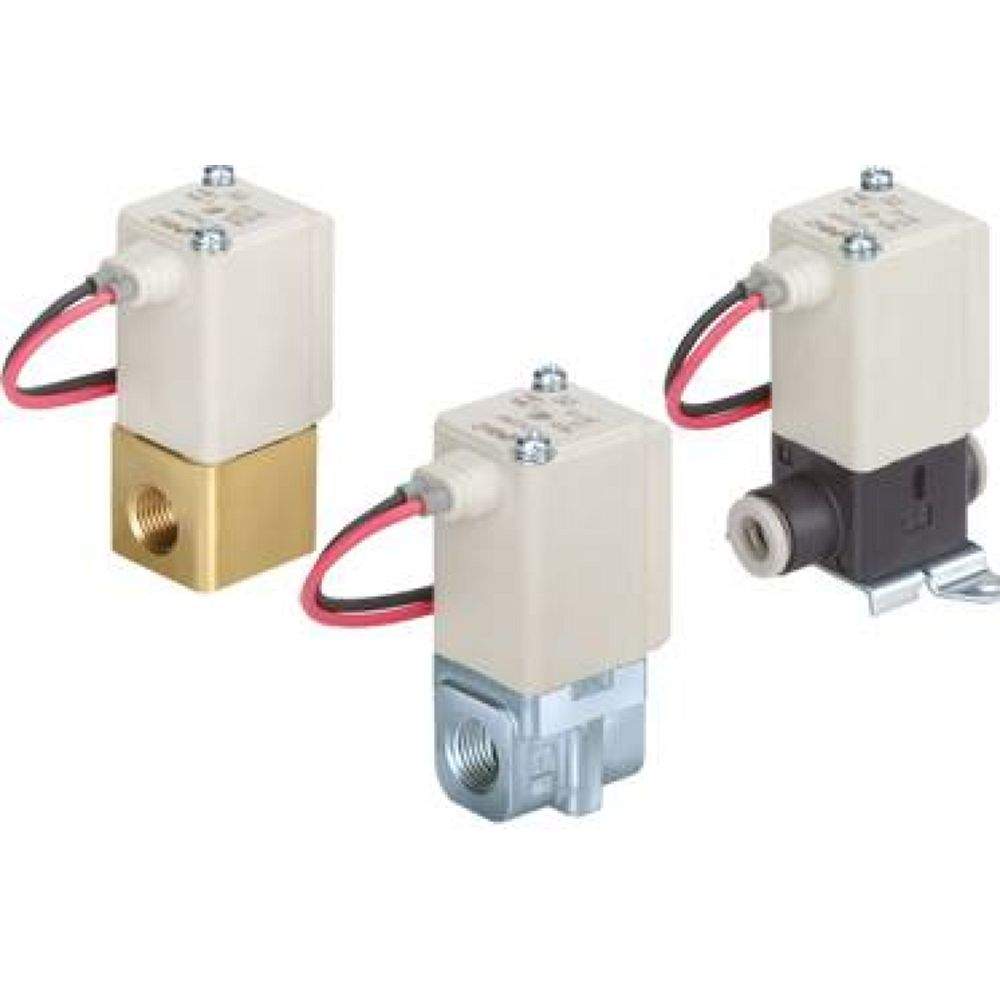 SMC VDW22PAA. VDW, Kompaktes, direkt betätigtes 2/2- Wege-Magnetventil (Größe 2) (Neue Produkte)