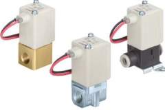 SMC VDW22PAA. VDW, Compact Direct Operated 2 Port Solenoid Valve (Size 2) (New Product)