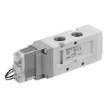 SMC VF5120K-5LOU1-02F. VF5000, 5/2-, 5/3-Wege-Magnetventil mit Vollweggleichrichter