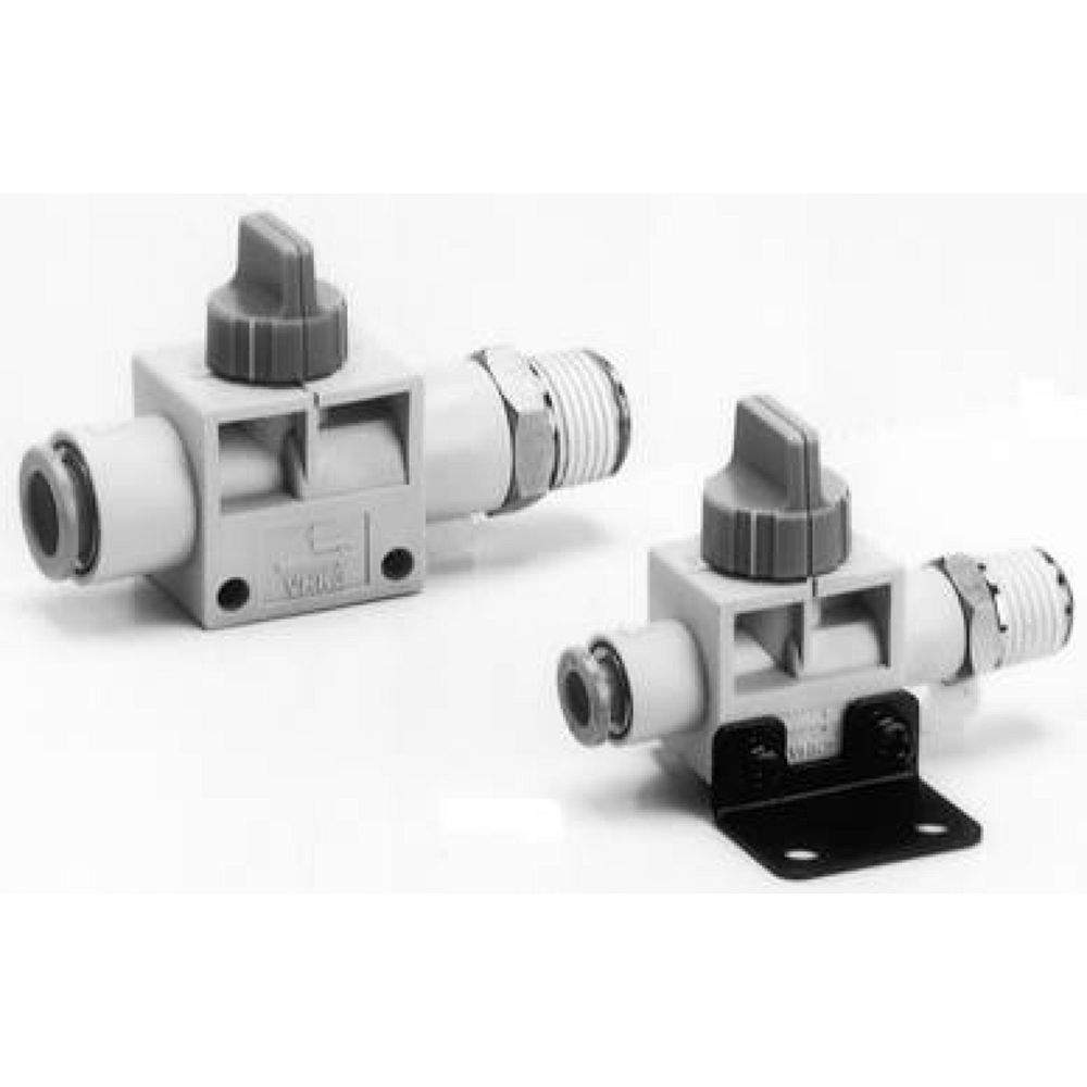 SMC VHK2A-06F-06F. VHK-A, Finger Valve, One-touch Fitting