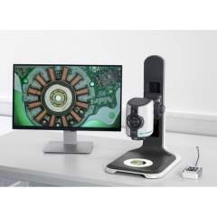 Vision ECO2503. EVO CAM II digital microscope ECO2503 with 360° optics and Ergo stand