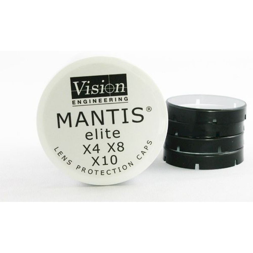 Vision MEO-025. Schutzgläser für Mantis Elite Objektive, 4x, 8x, 10x (4 Stück)