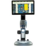 VISION VECM003. VE CAM mounted on banch stand, incl. 12 inch monitor