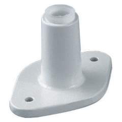 VISIONLUXO BRK025142. Screw-on console metal C-Mount, light grey