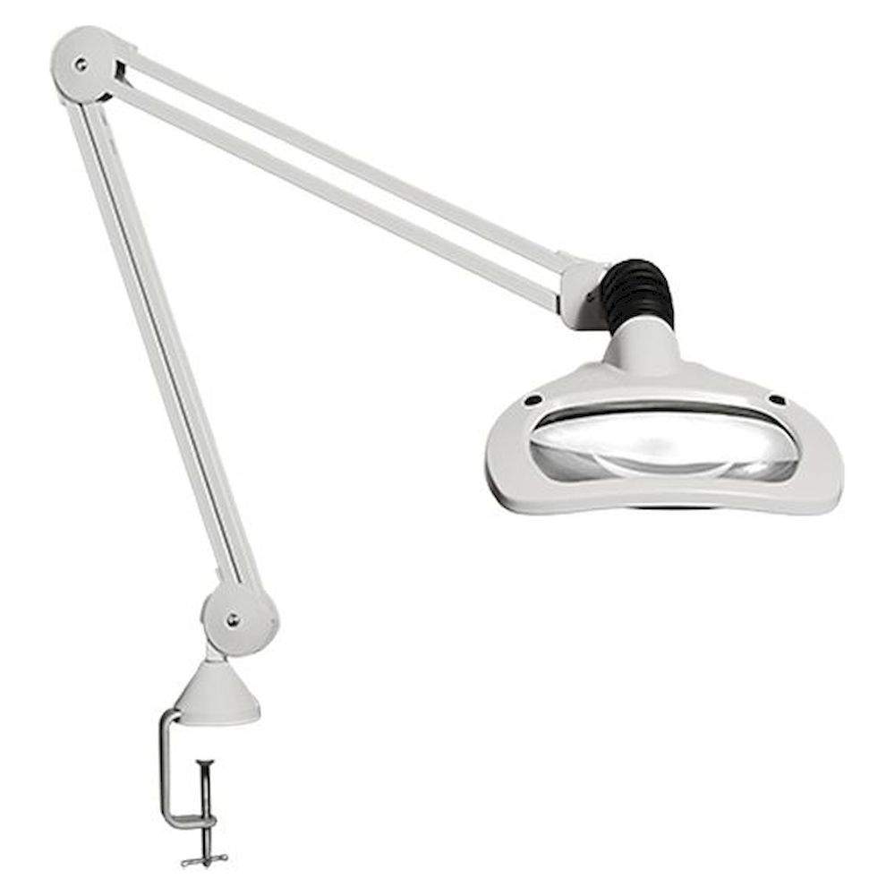 Luxo 5D Illuminated Magnifying Lamp 30 inch arm, 22watt lamp