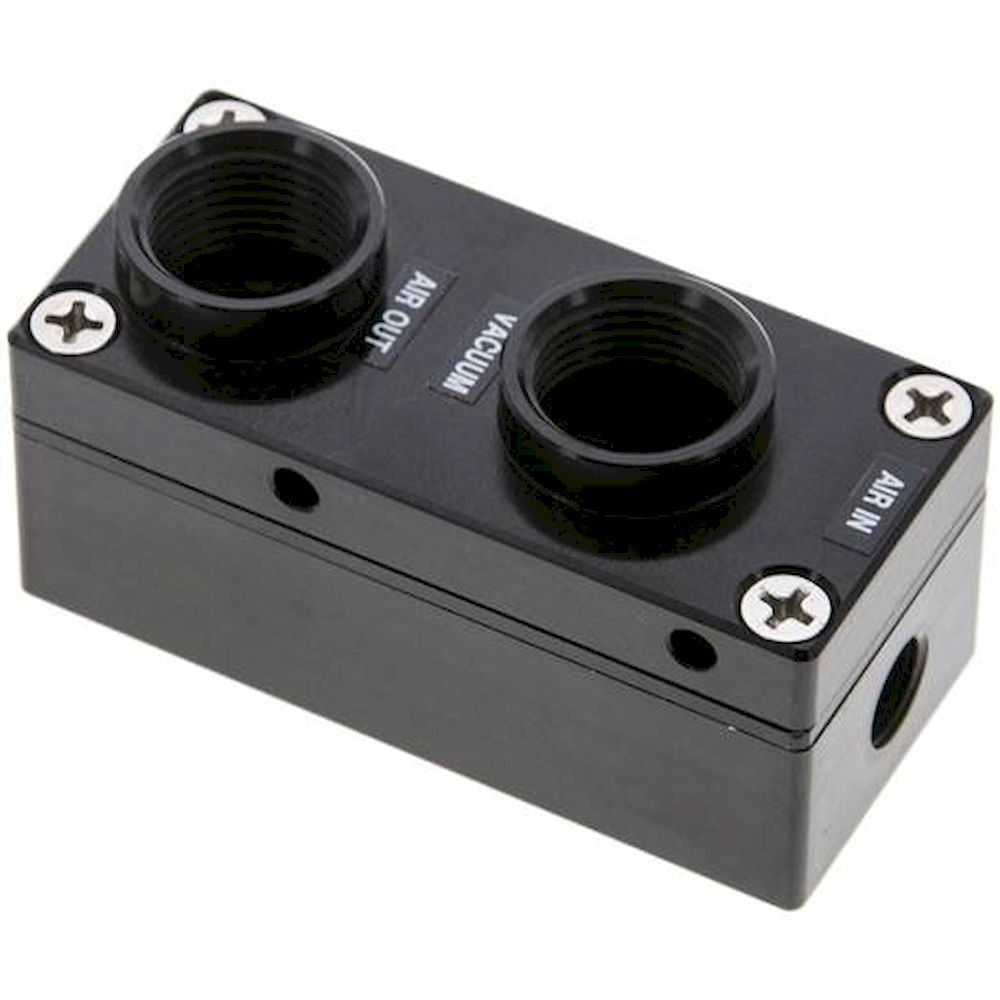 VLPS 12. Multi stage ejectors to 64% vacuum, G 3/8", to 220 l/min