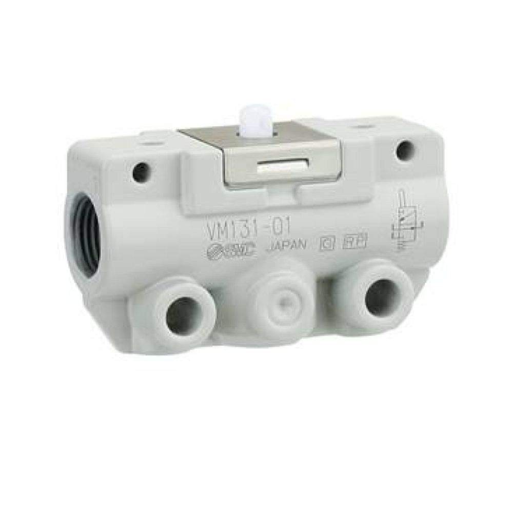 SMC VM121-01-02A. VM100, mechanisch betätigtes 2/2- und 3/2- Wege-Ventil
