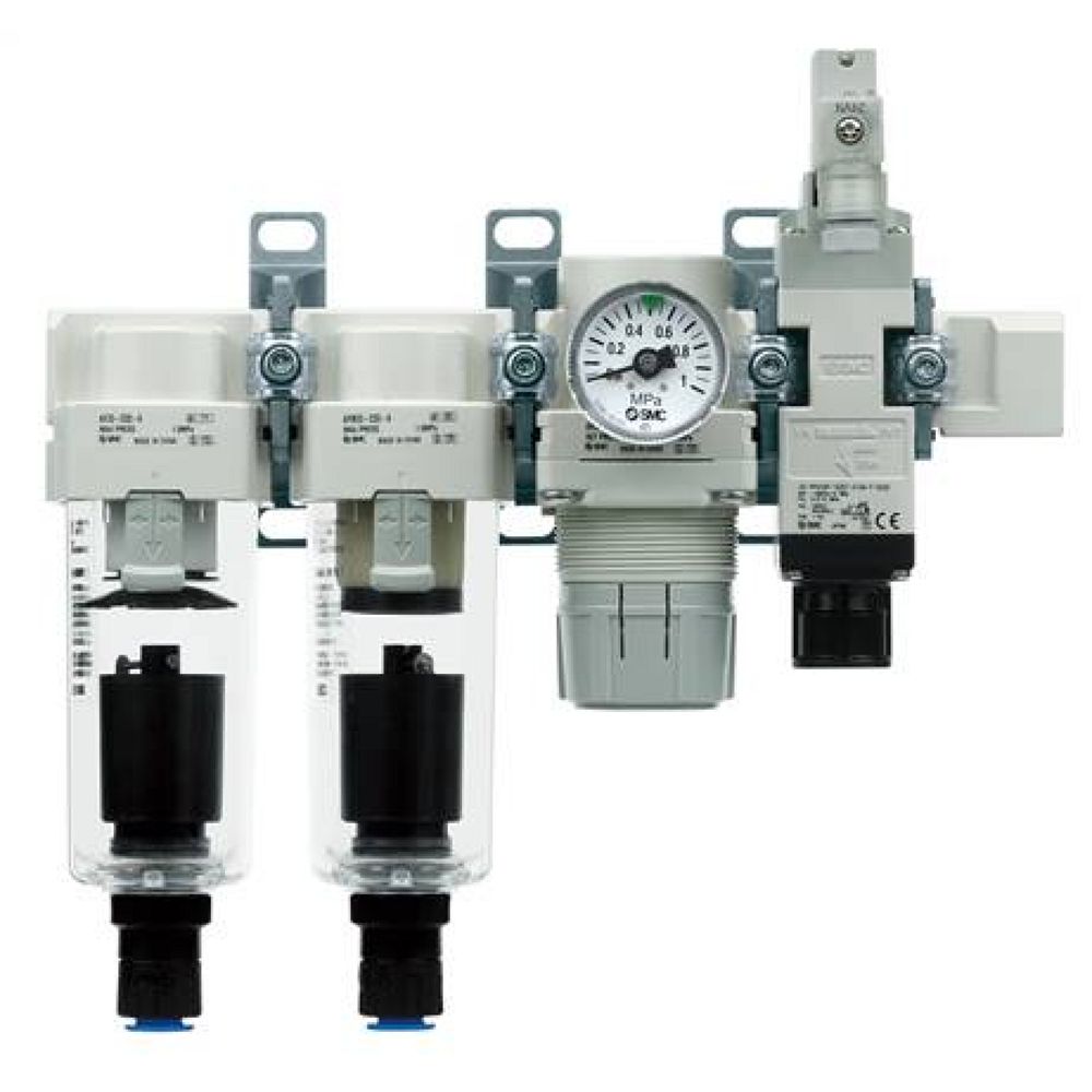 SMC VP517KY-5YZ1. VP517/717, 3 Port Solenoid, Residual Pressure Relief, Modular Connection