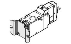 SMC VP300-202-2F. Einzelanschlussplatte