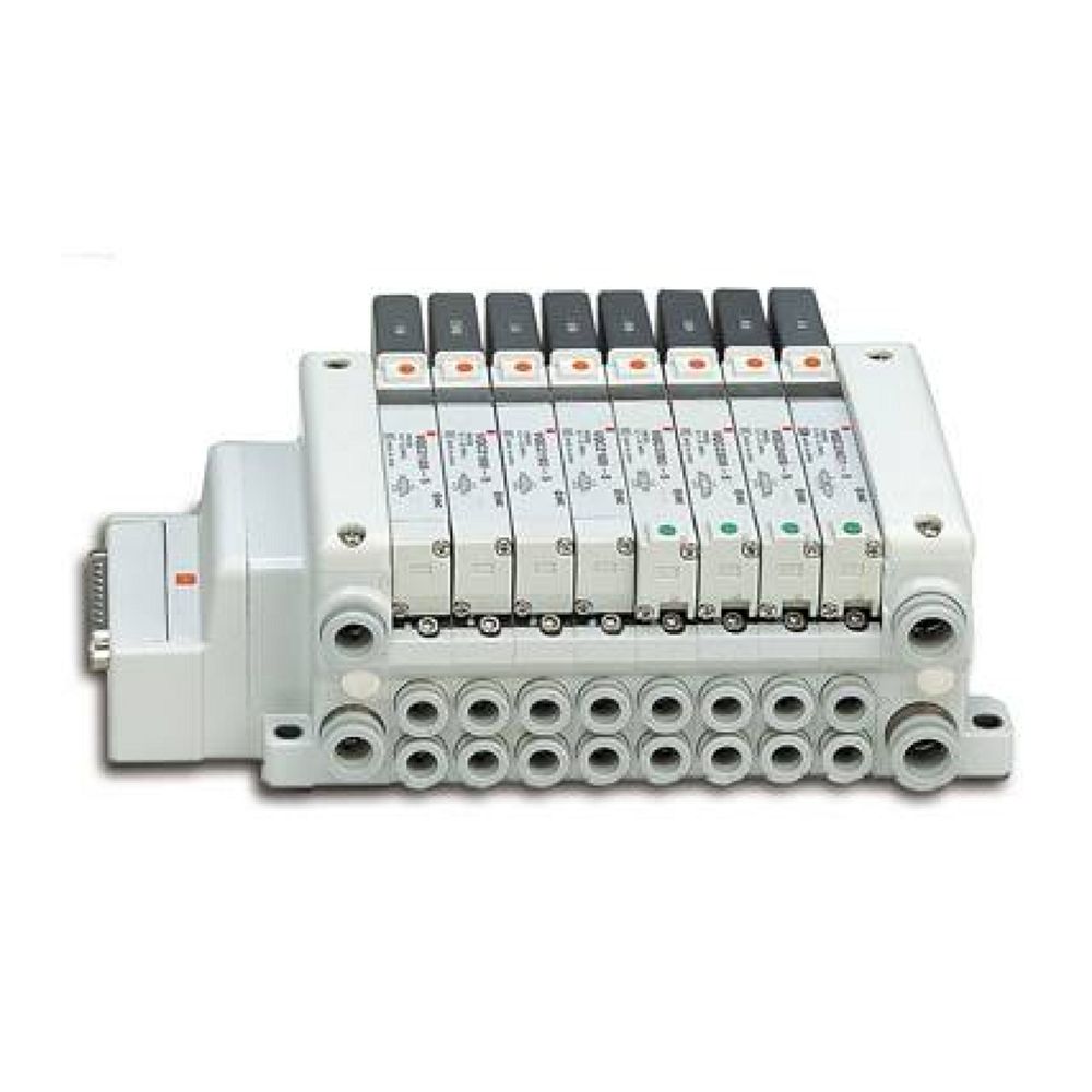 SMC VQC1100-51. VQC1000, 5/2-, 5/3-, 2x3/2-Wege-Magnetventil, alle Typen