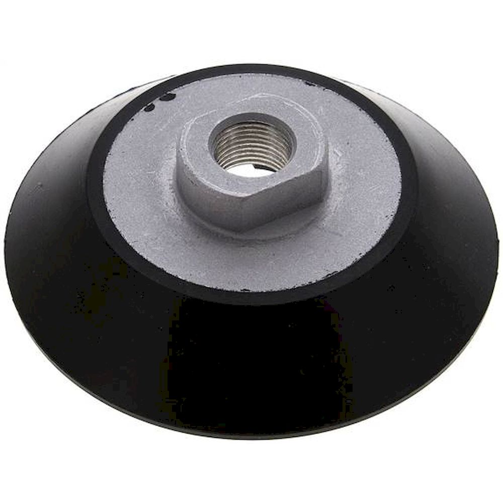 VS 100 FK NBR. Flat suction cups, 100x10mm, G 3/8", NBR (50A), black