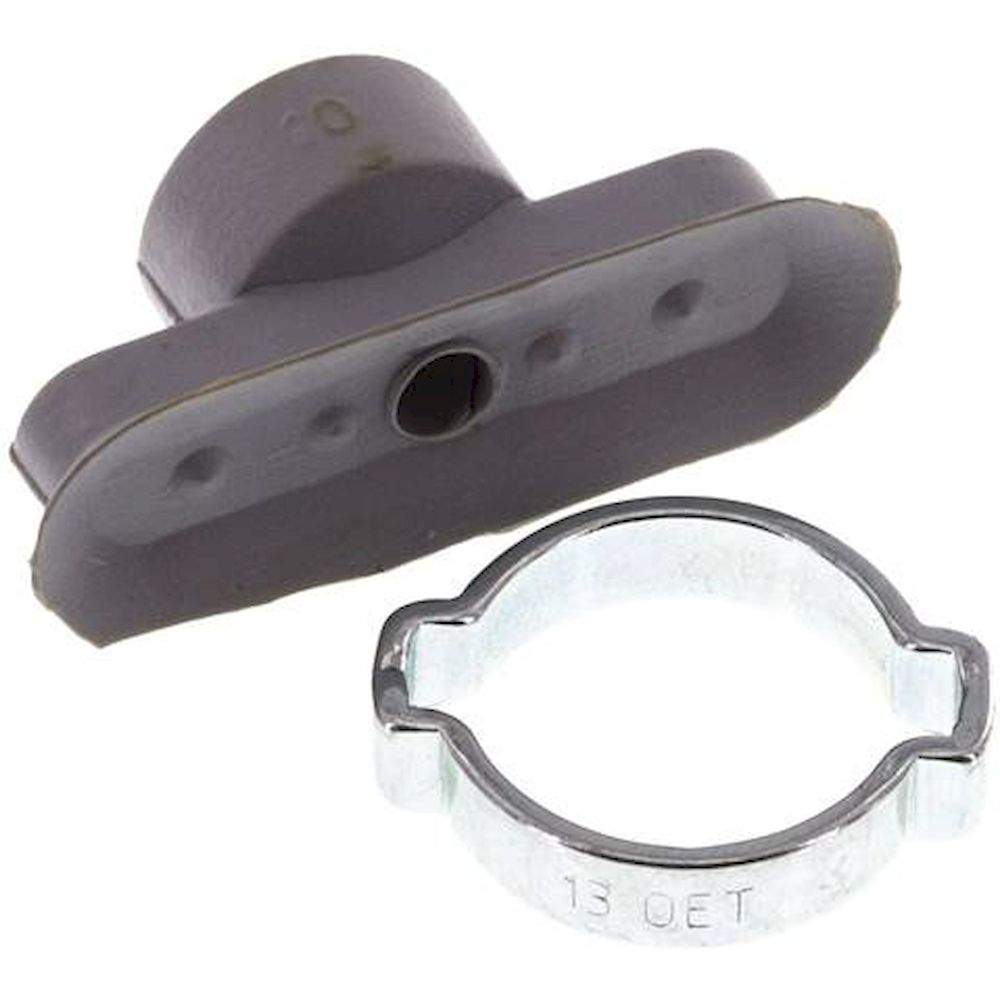 VS 30X10 O NBR. Oval teats, 30 x 10mm, stroke 2mm, NBR (60A), Grey