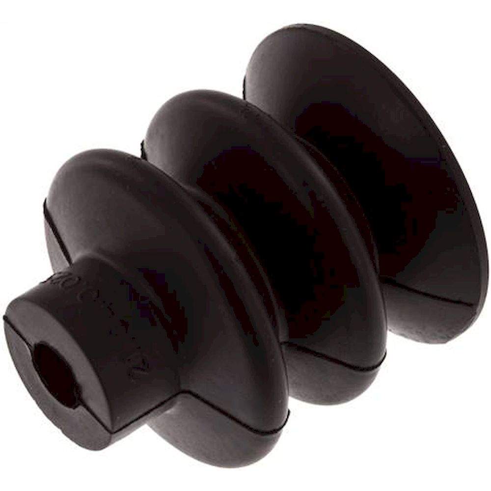 VS 40 B2 NBR. Bellows suction pad, 2,5-way, 40x20mm, NBR (55A), black