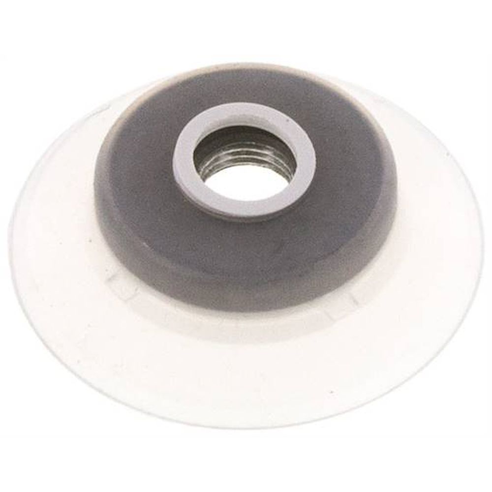 VS 60 FSK SI. Flachsauger (stabile Lippe), 60x5mm, G 1/4", Silikon (50A), transparent