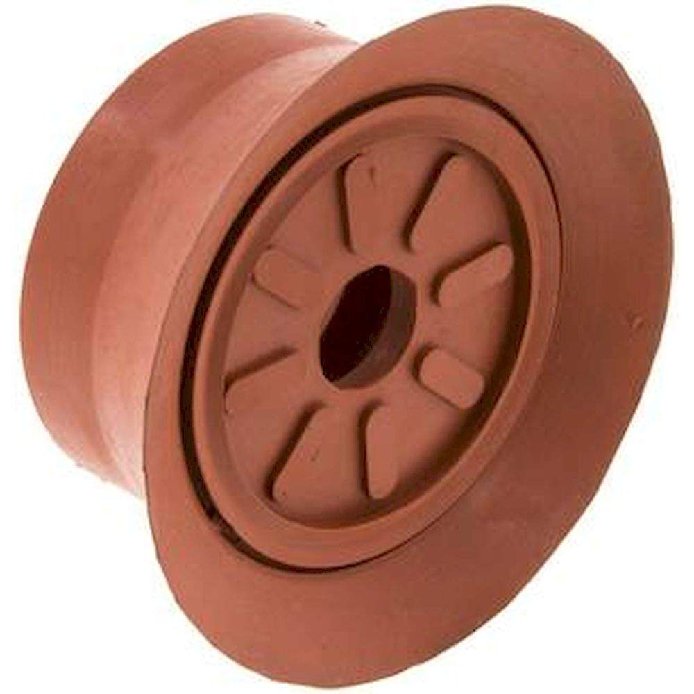 VS 70 FF SBR. Flat suction cups (with fine lips), 70x6mm, SBR (50A), reddish brown