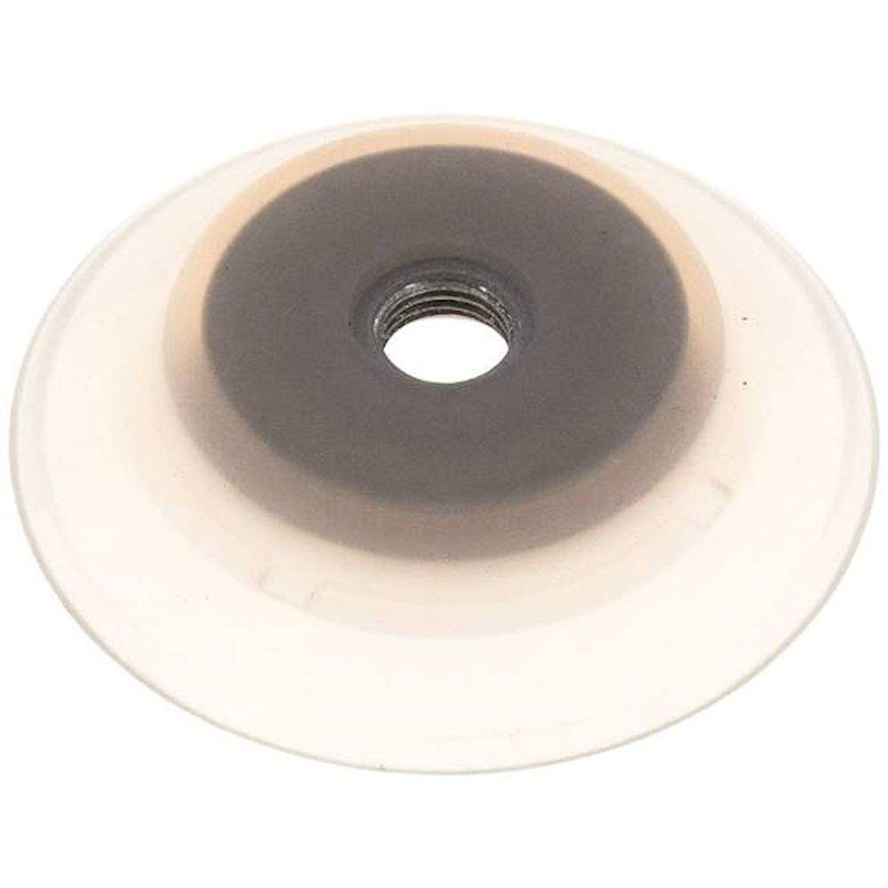 VS 80 FSK SI. Flat suction cups (robust lips), 80x6mm, G 1/4", Silicone (50A), transparent