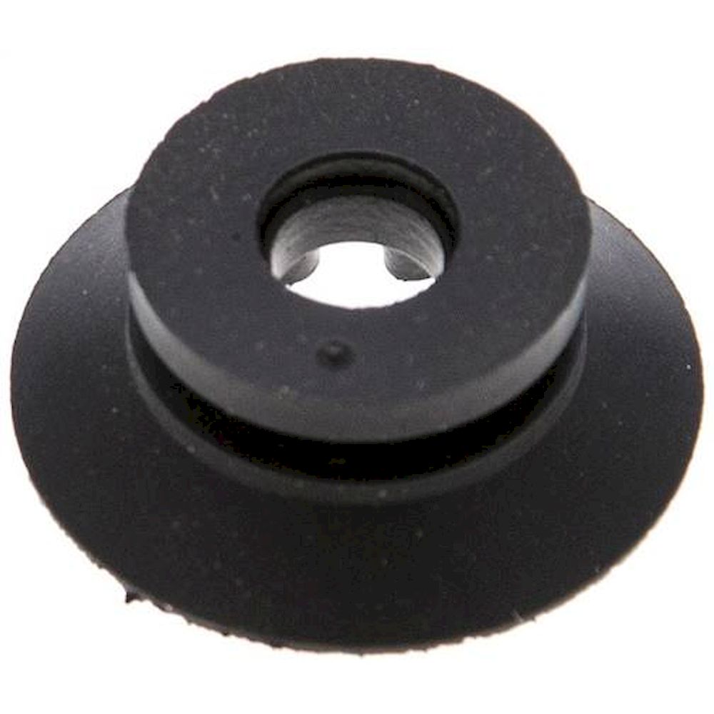 VSP 20 F CR. Flat suction cups, support rib, P,series- 22x0,5mm, CR (50A), black