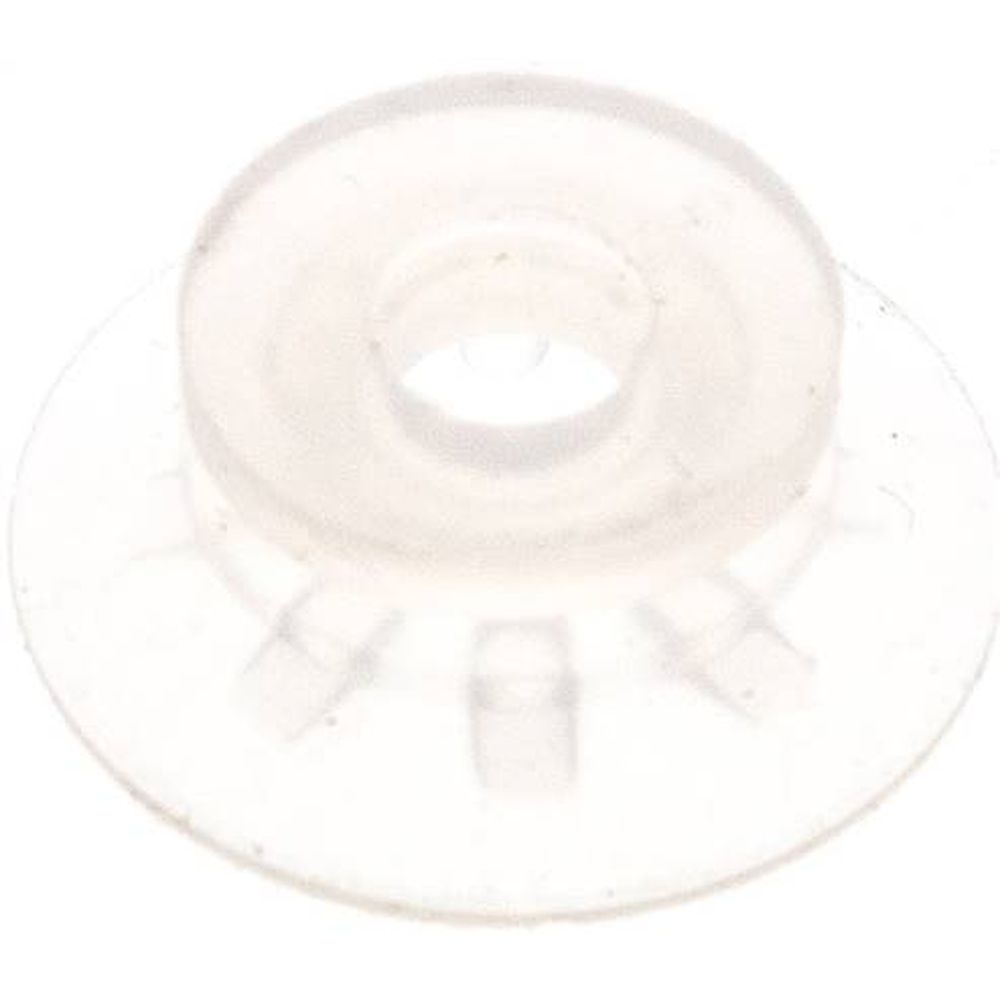 VSP 20 F SI. Flat suction cups, support rib, P,series- 22x0,5mm, Silicone (50A), transparent