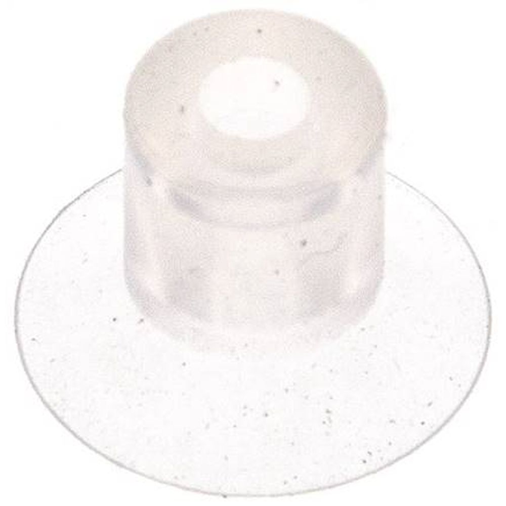 VSP 30 F CR. Flat suction cups, support rib, P,series- 32x2,5mm, CR (50A), black